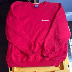 Champion Men's Red Sweater